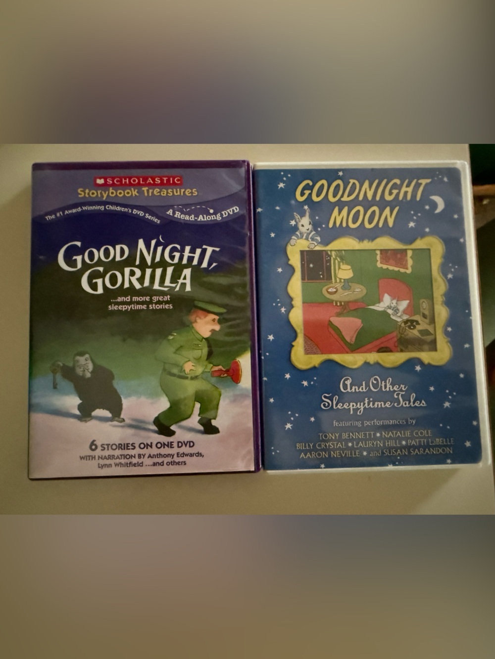 Goodnight Gorilla & Goodnight Moon Kids DVD Set